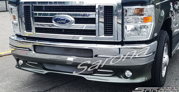 Custom Ford Econoline Van  All Styles Front Lip/Splitter (2009 - 2014) - $450.00 (Part #FD-015-FA)